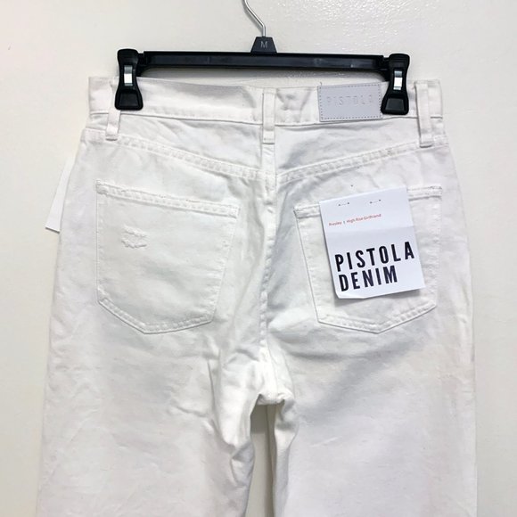 Pistola white Presley girlfriend jeans, 26 - Picture 3 of 7